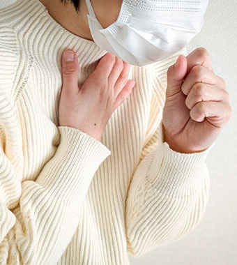 炎症による気道の過敏性